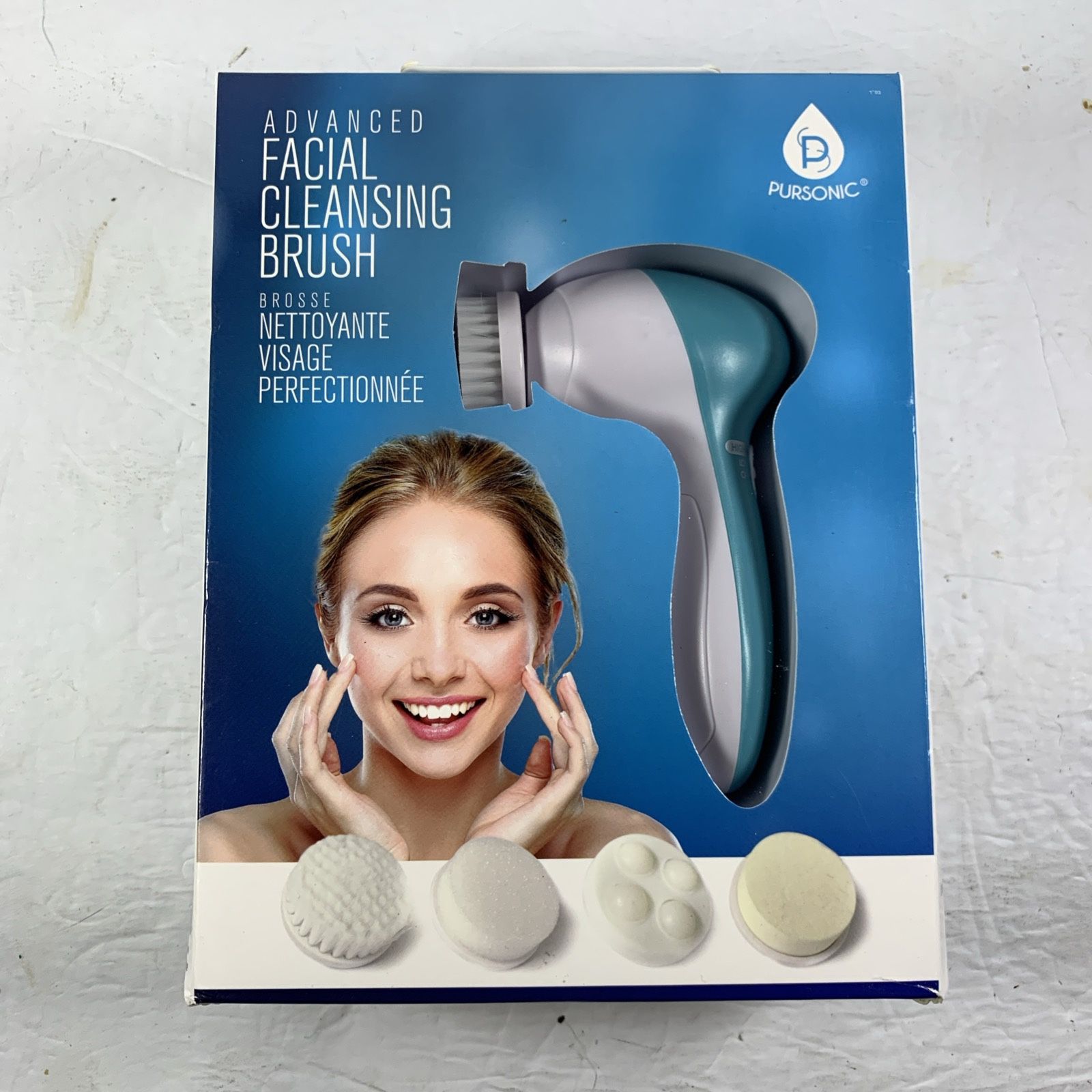 Pursonic Advanced Facial 4-in-1 Cleansing Brush NEW