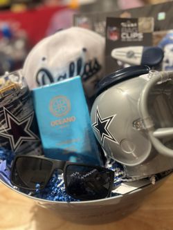 Dallas Cowboy Gift Basket