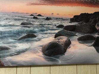 Canvas Portrait Of Ocean