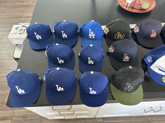 17 Baseball Hat Lot – New Era / MLB / LA Caps