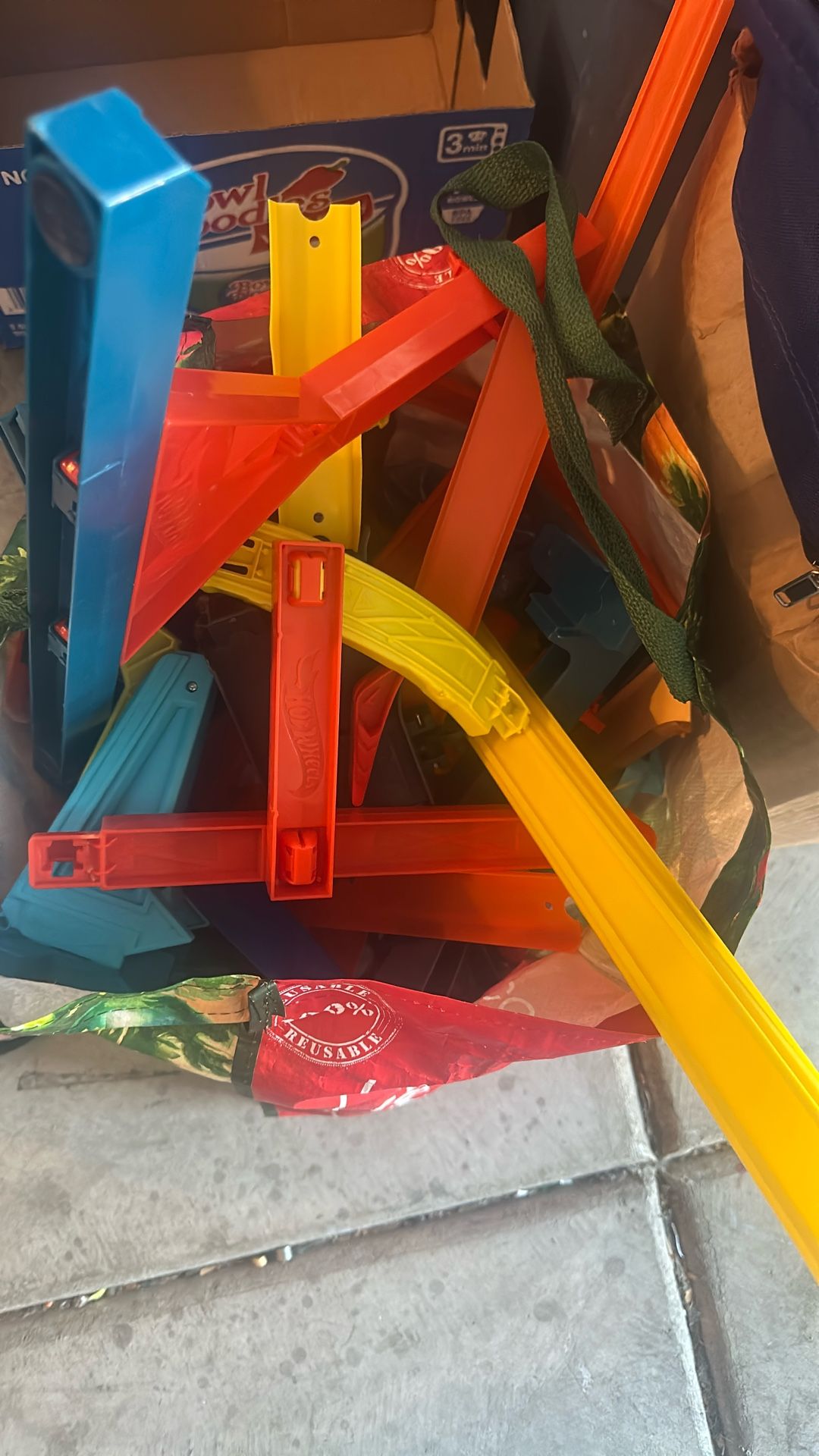 Bag Of Hot wheel Tracks