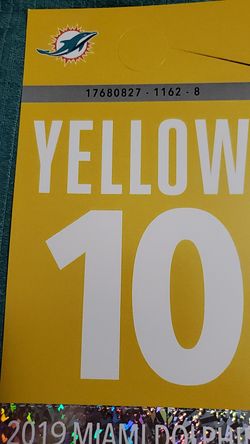 One yellow dolphins vs Bengals parking pass