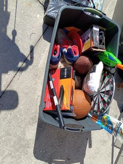 Bin full of household use.