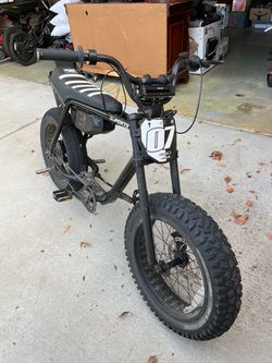 Super73 Electric Bike Black!