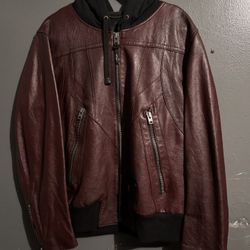 Coach X Champion Leather Jacket 