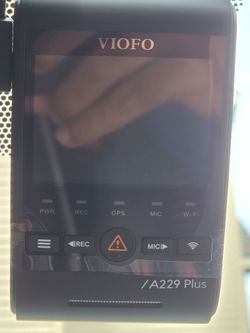 VIOFO A229 Plus Dash Cam Front and Rear, Dual STARVIS 2 Sensors, 2 Channel HDR, 1440P+1440P