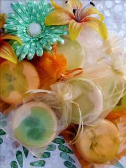 Citrus Basil Bliss Goats Milk Soap Bars
