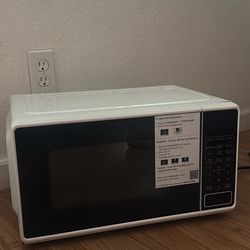 White Microwave 