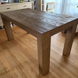 Solid Wood Dining Table 
