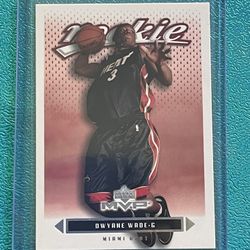 2003-04 Upper Deck MVP Dwayne Wade Rookie Card #205 Heat NBA MVP RC