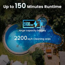 U8  Cordless Robotic Pool Cleaner – Fully Tested