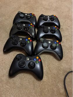 Xbox 360 controllers