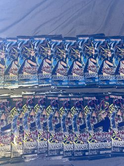 Yugioh 20 Legacy Booster Packs 10 Invasion Of Chaos 10 Dark Crisis
