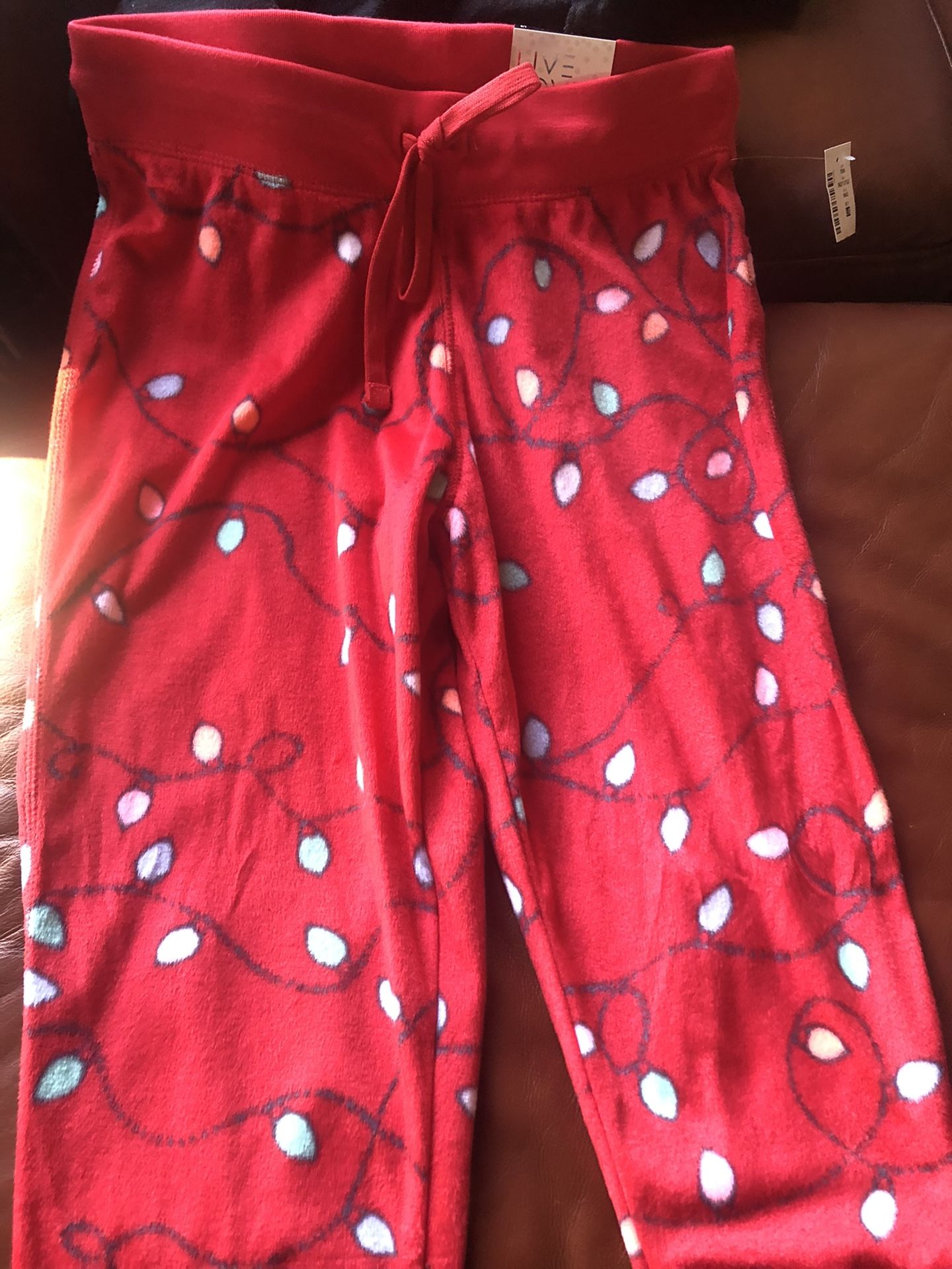 Fleece Christmas Lounge Pants NWT