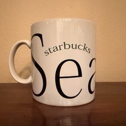 ☕️  Large Starbucks Seattle 1994 Vintage City Mug Collector Series