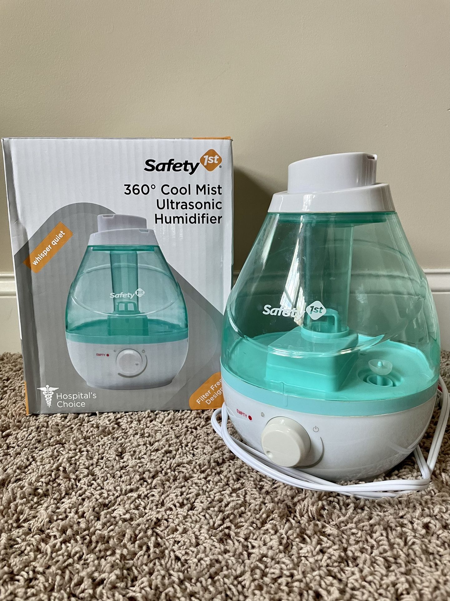 Safety 1st Cool Mist Ultrasonic Humidifier for Sale in Sanford, NC
