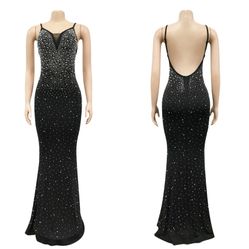 Maxi Evening Gown Dress New Size XL STRECH MATERIAL.