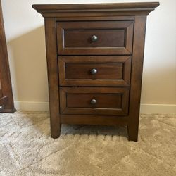Solid Wood Nightstand