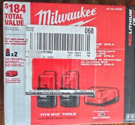 Milwaukee M12 CP 2.0 Kit