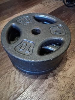 4 10lb plates