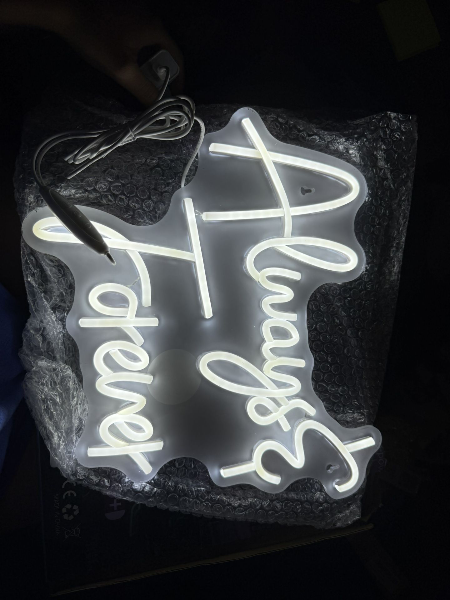 Always And Forever Neon Sign