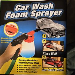 Brand New Car Snow Foam Bottle Sprayer for Garden Hose Window Soap Cleaning Washing