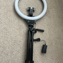 selfie light with tripod stand