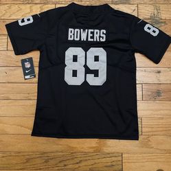 Adult Youth And Women’s Brock Bowers Los Vegas Raiders Football Jersey