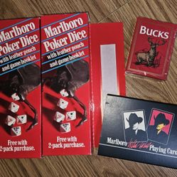 Marlboro Playing Cards & Poker Dice