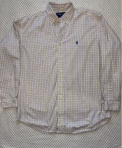 Ralph Lauren Button-Down Plaid Shirt