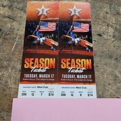 2 Tickets  Club Level Section 306 Seat 7 And 8