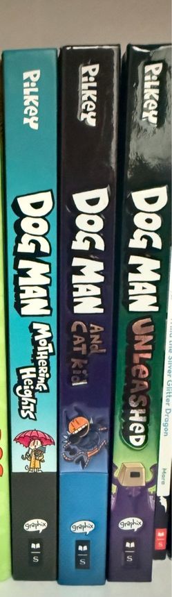 Dog Man Book Set by Dav Pilkey – 3 Books