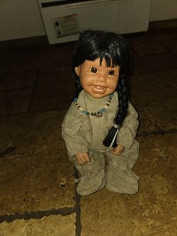 Indian porcelain doll