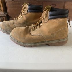 Steel Tip Boots Size 11