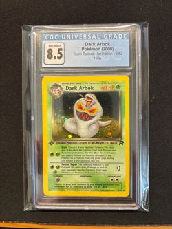 CGC 8.5 1st Edition Dark Arbok