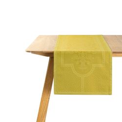 PALAIS VENITIEN YELLOW 20" X 59" TABLE RUNNER BY LE JACQUARD FRANÇAIS