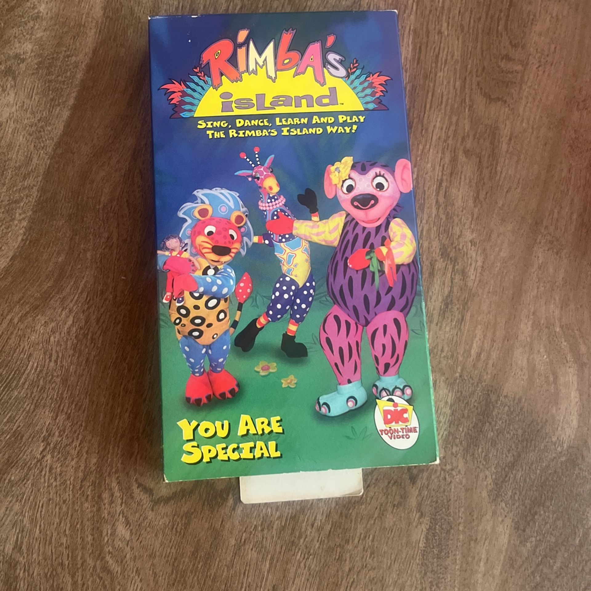 Rimba's Island You are Special VHS Children's DIC Video 1994 Sing Dance & Learn