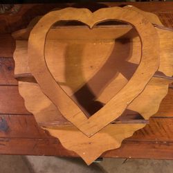 Vintage Heart Curio Home Made