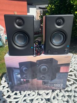 Presonus Eris 3.5 Monitor Speakers Guitar Record