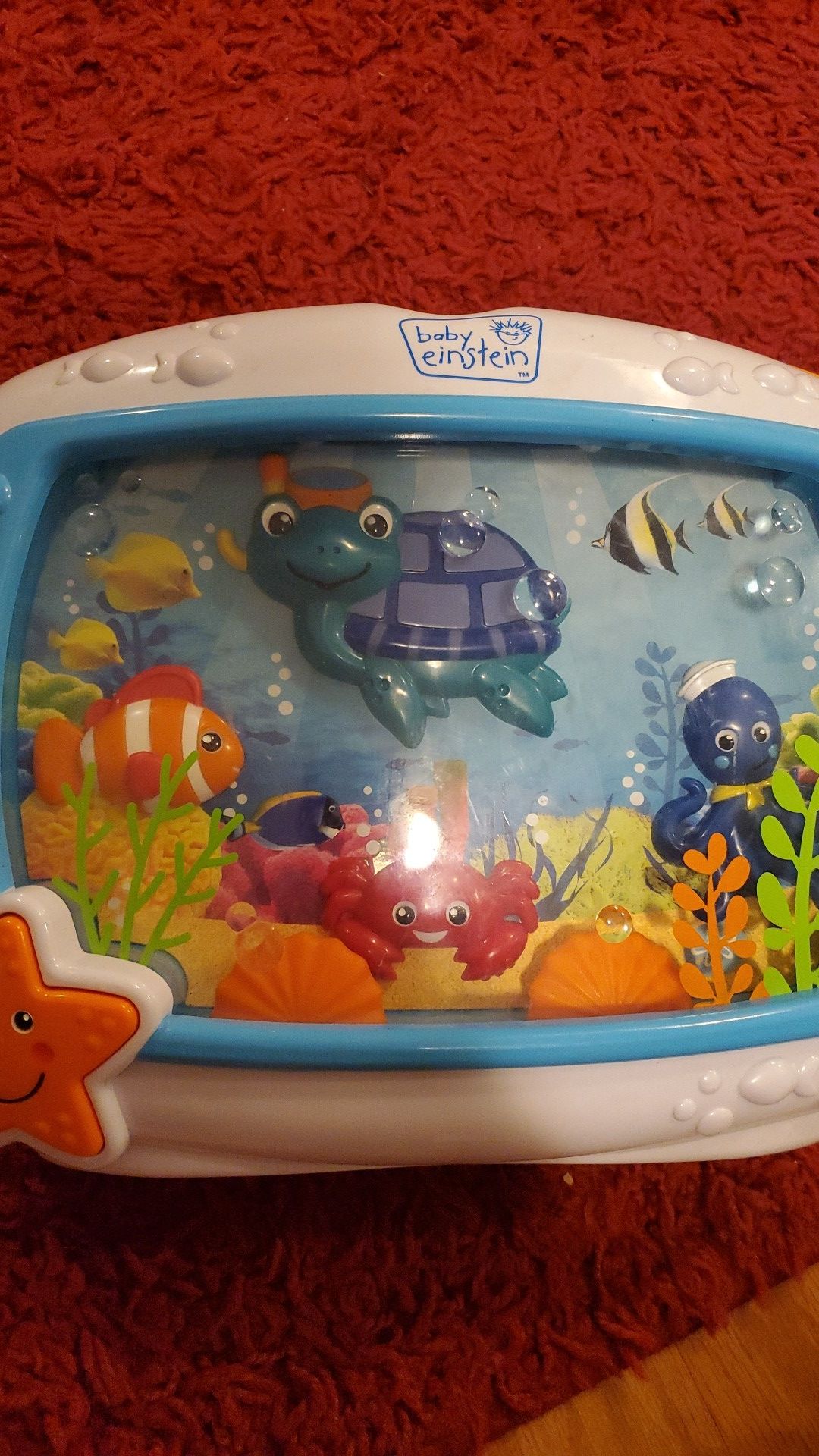 Baby Einstein fish tank for crib