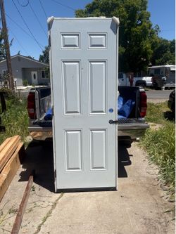 Steel door