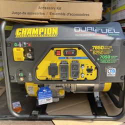 Champion Dual Fuel 6250watt Generator 