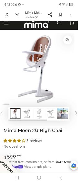 Mima Moon 2G High Chair new in box