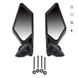  UTV Side View Mirror Set for Can-Am Maverick X3 R Max 