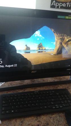 Touch screen Acer computer