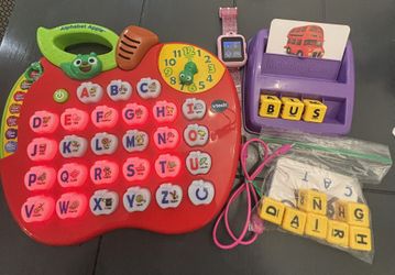 VTech Alphabet Apple, iTech Jr Watch & Matching Game