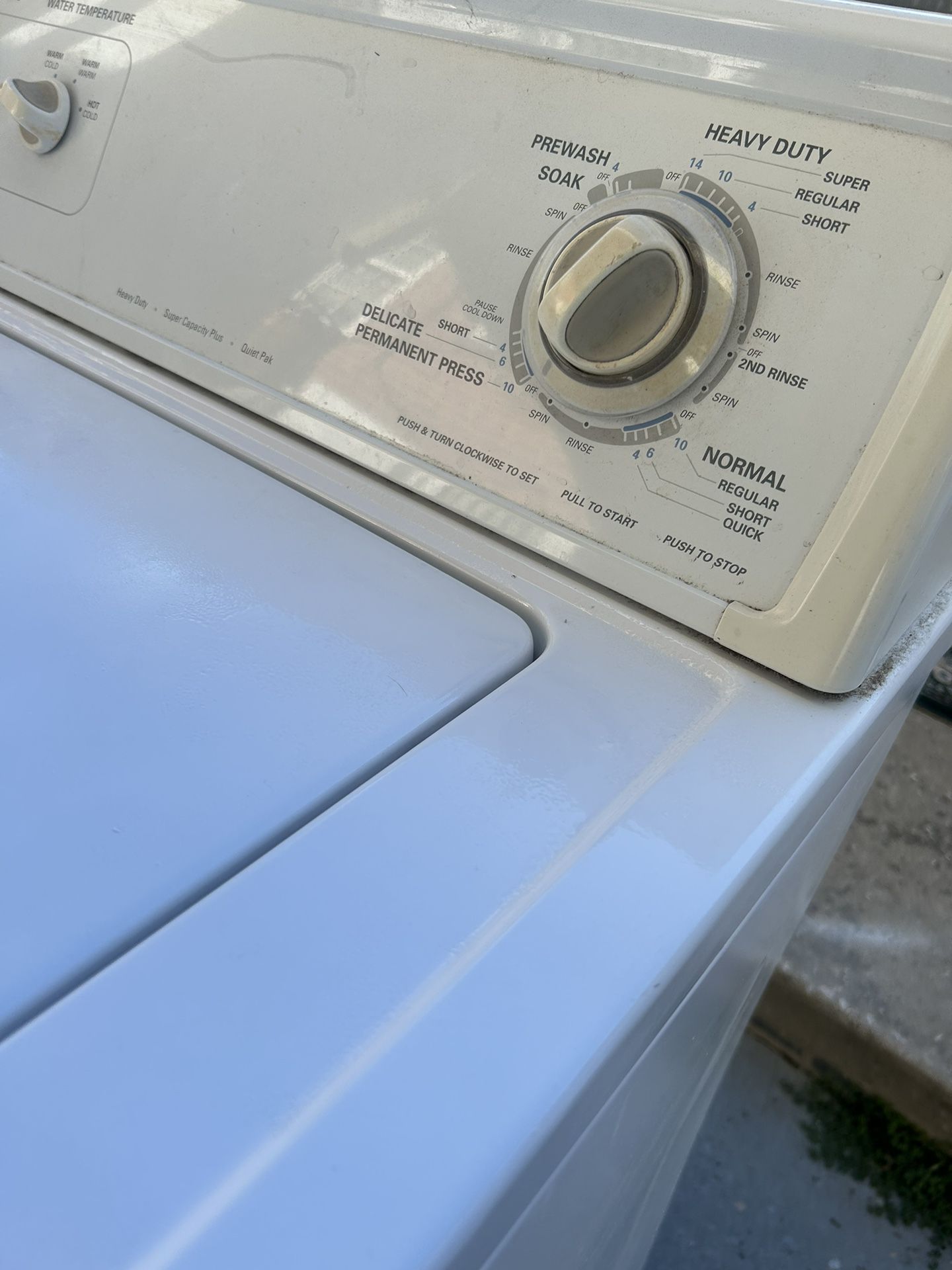 Kenmore Top Load Washer Machine