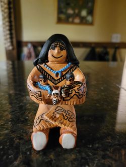 Navajo Storyteller (Signed)