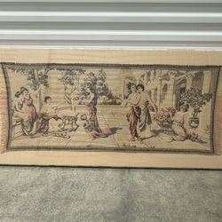 Framed Rug - Roman Art Scene