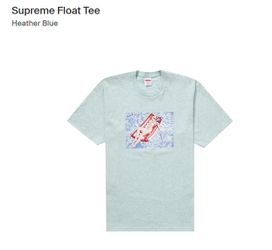 Supreme Float Tee - Heather Blue Large